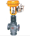 pneumatic diaphragm three-way adjusting valve